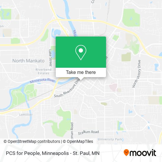 PCS for People map