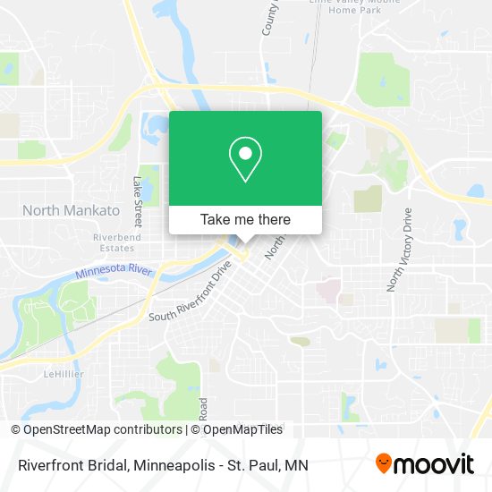 Riverfront Bridal map