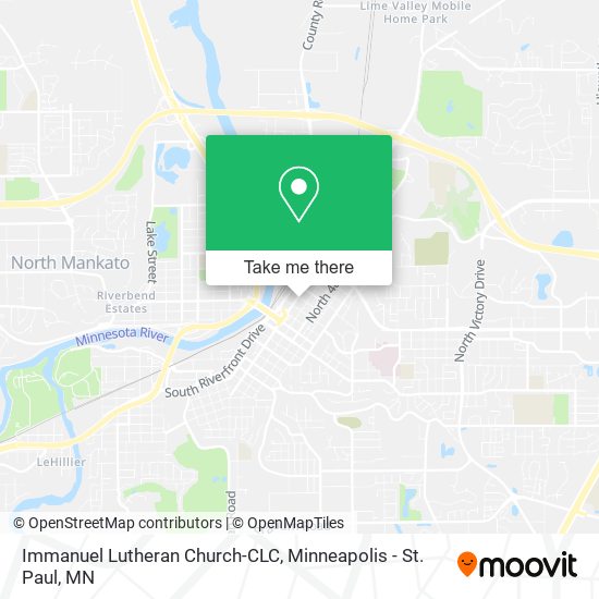 Immanuel Lutheran Church-CLC map