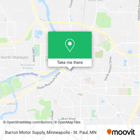 Barron Motor Supply map
