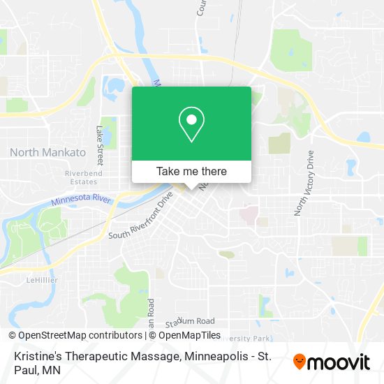 Mapa de Kristine's Therapeutic Massage