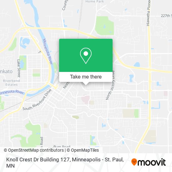 Knoll Crest Dr Building 127 map