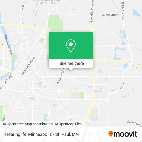 Hearinglife map