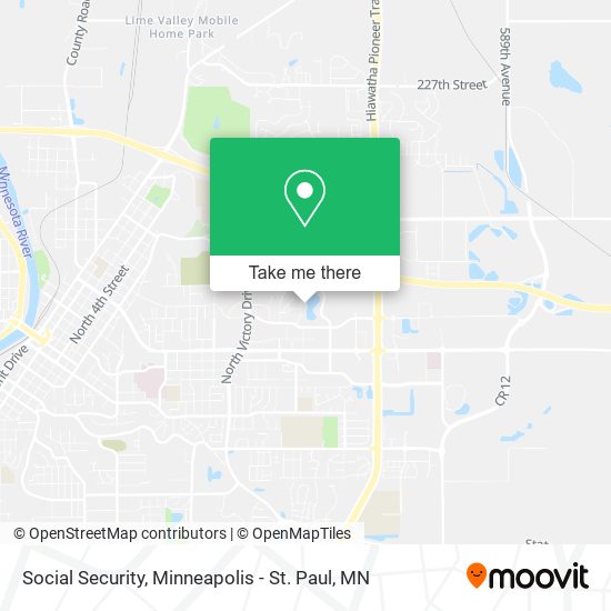 Social Security map