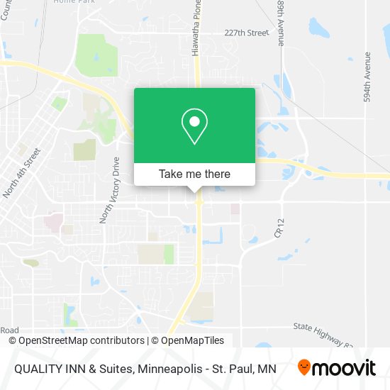 QUALITY INN & Suites map