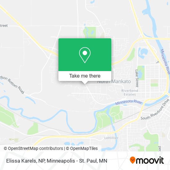 Mapa de Elissa Karels, NP