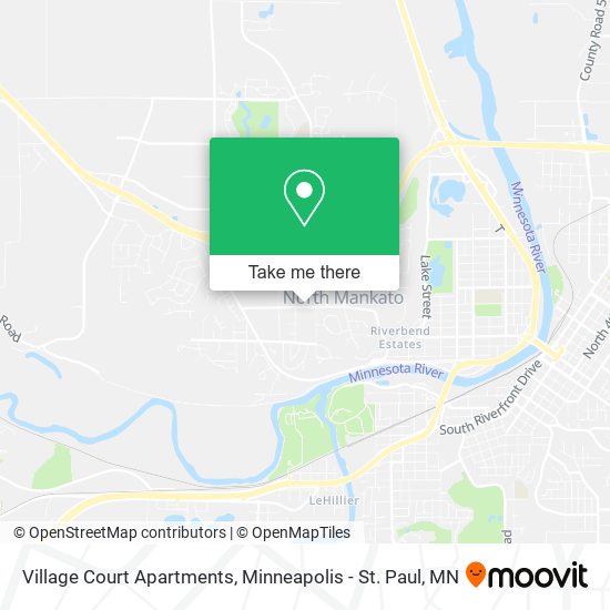 Village Court Apartments map