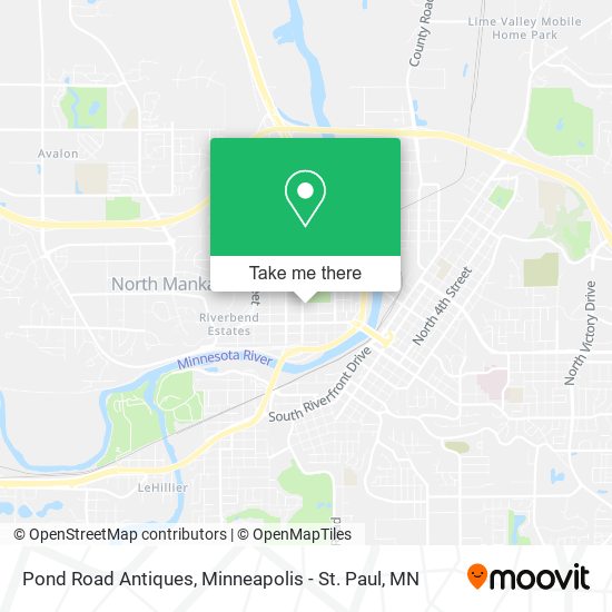 Mapa de Pond Road Antiques