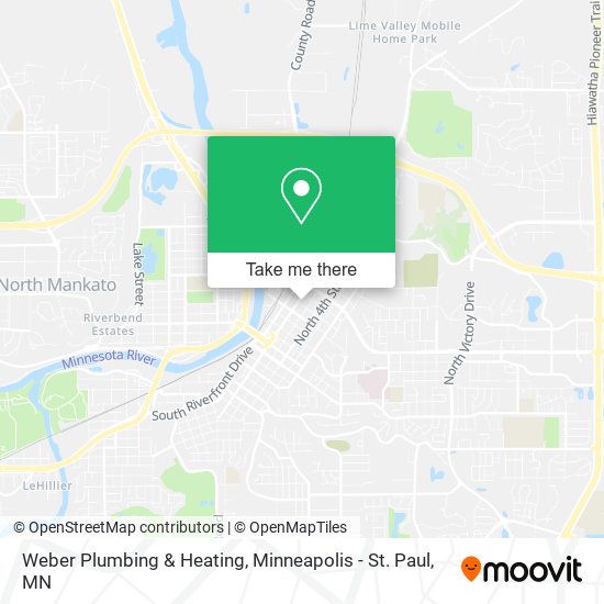Weber Plumbing & Heating map
