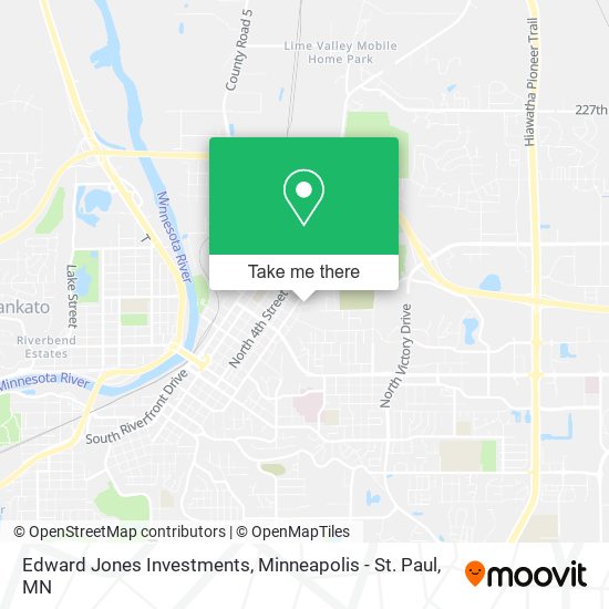 Edward Jones Investments map