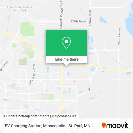 Mapa de EV Charging Station