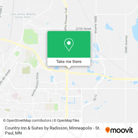 Country Inn & Suites by Radisson map