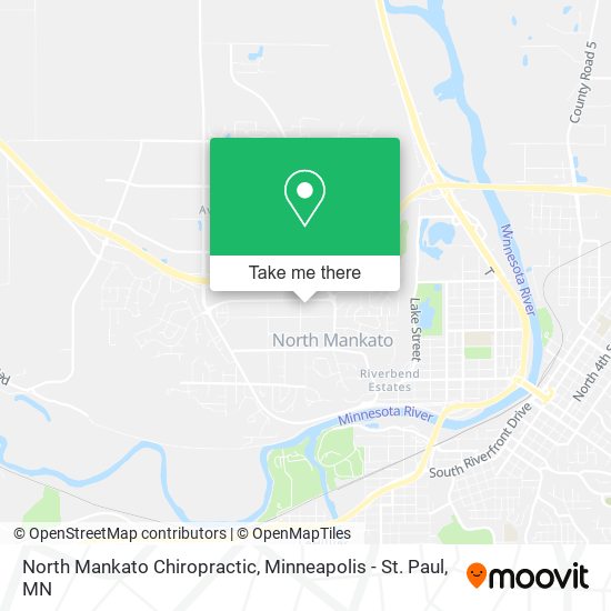 Mapa de North Mankato Chiropractic