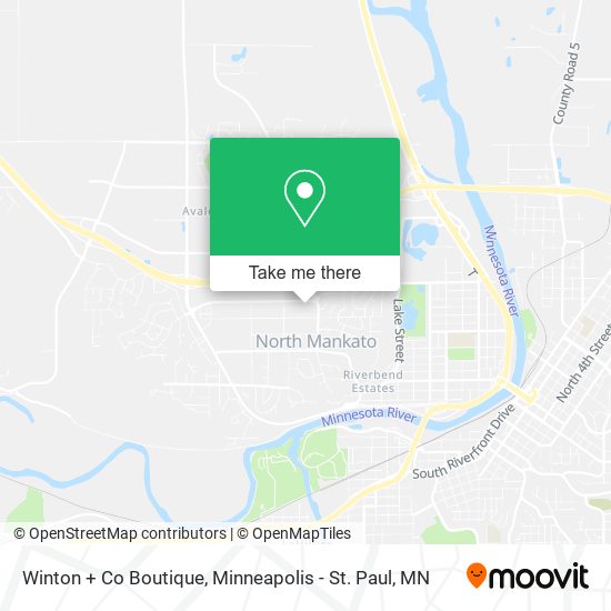 Winton + Co Boutique map