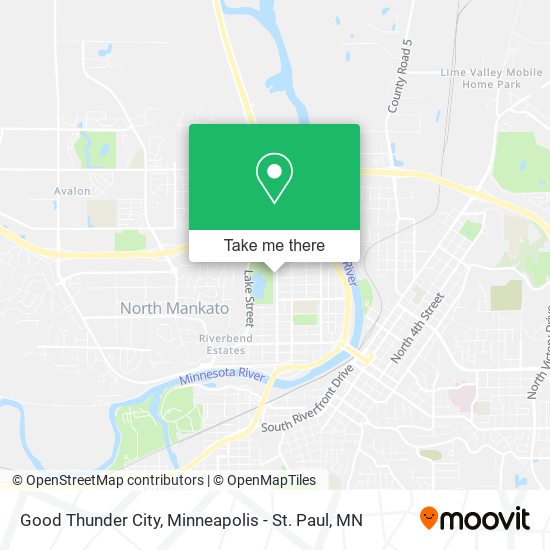 Mapa de Good Thunder City