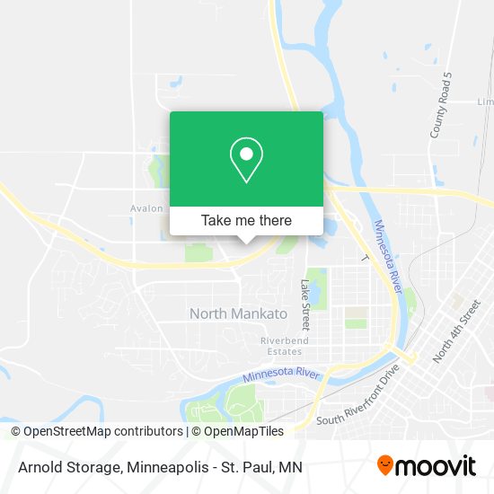 Mapa de Arnold Storage