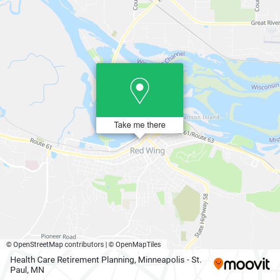 Mapa de Health Care Retirement Planning