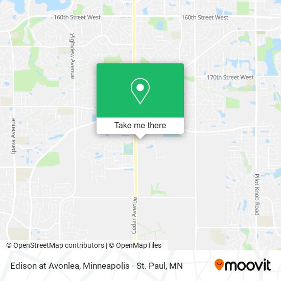 Edison at Avonlea map
