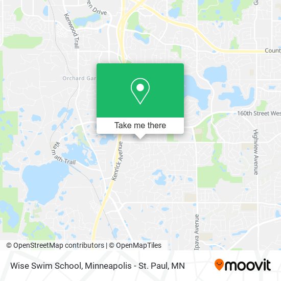 Mapa de Wise Swim School