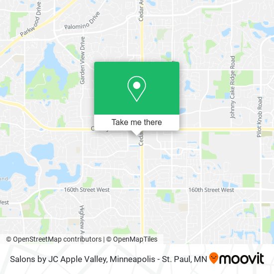 Mapa de Salons by JC Apple Valley