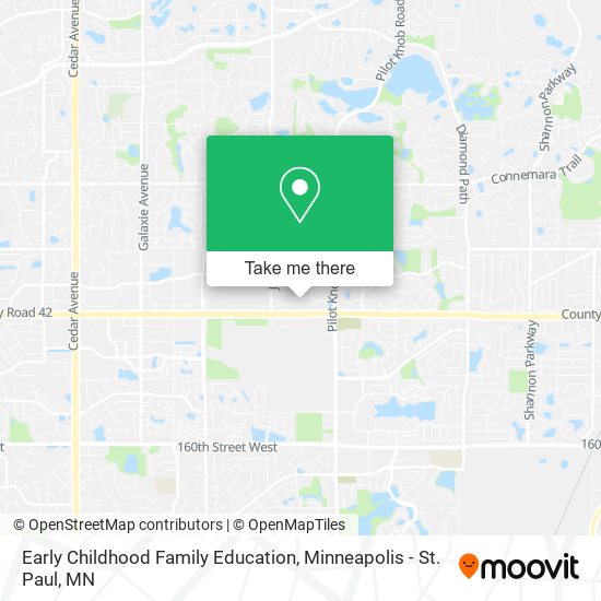 Mapa de Early Childhood Family Education