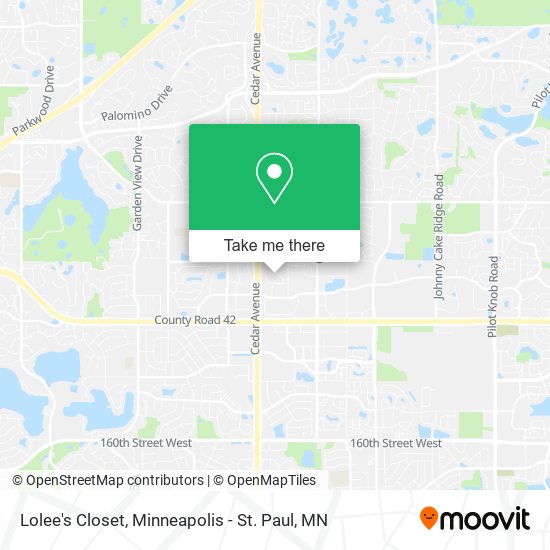 Lolee's Closet map