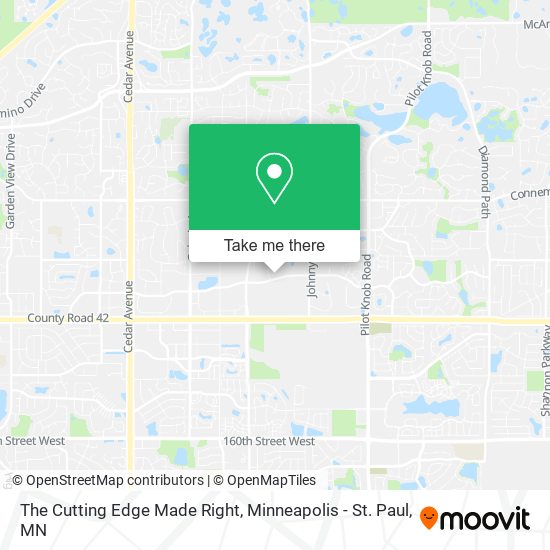 Mapa de The Cutting Edge Made Right