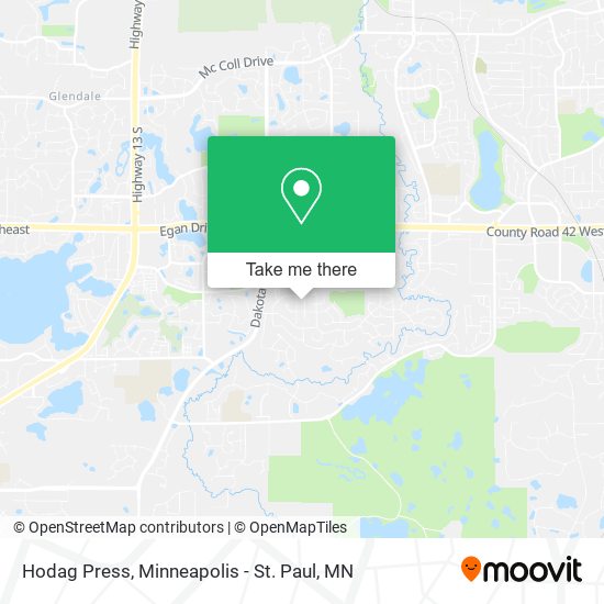 Mapa de Hodag Press