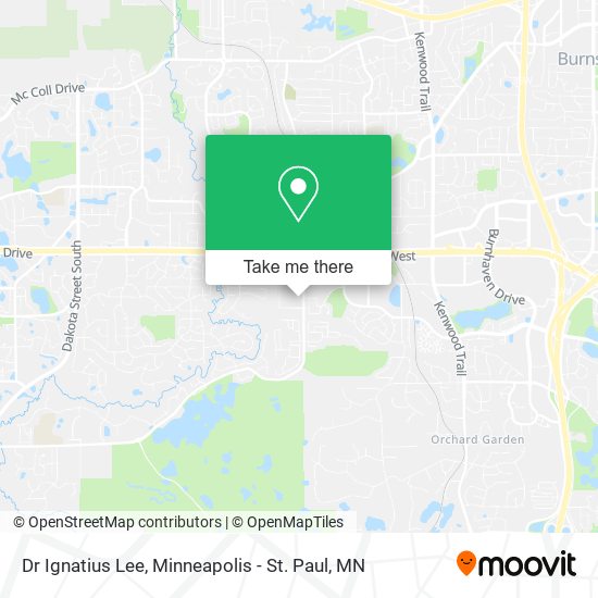 Dr Ignatius Lee map