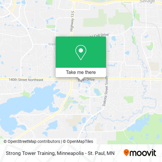 Strong Tower Training map