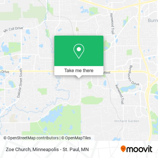 Zoe Church map