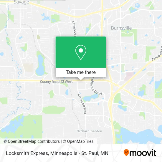 Locksmith Express map