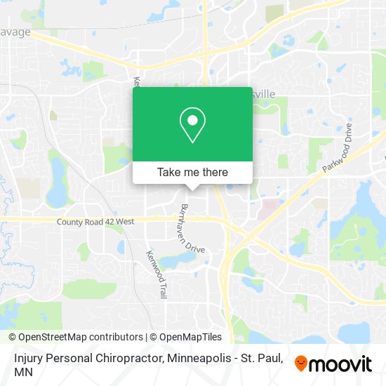 Mapa de Injury Personal Chiropractor