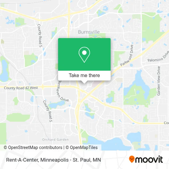 Rent-A-Center map
