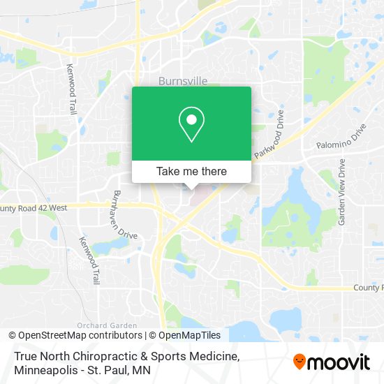 True North Chiropractic & Sports Medicine map