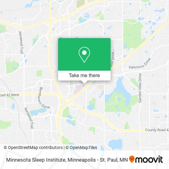 Mapa de Minnesota Sleep Institute