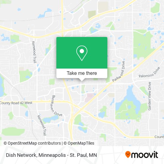 Dish Network map