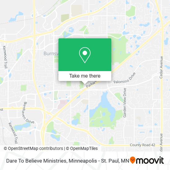 Dare To Believe Ministries map