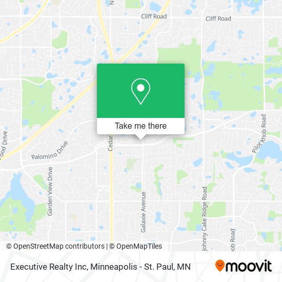 Mapa de Executive Realty Inc