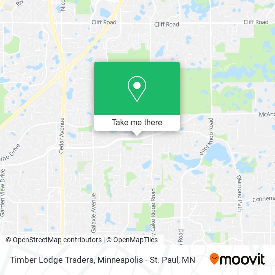 Mapa de Timber Lodge Traders