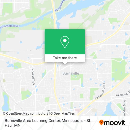 Mapa de Burnsville Area Learning Center