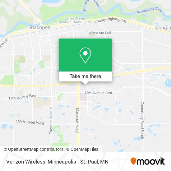 Verizon Wireless map
