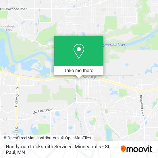 Handyman Locksmith Services map