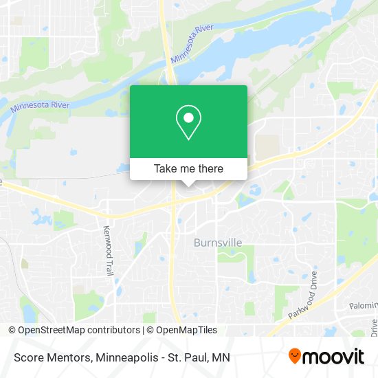 Mapa de Score Mentors