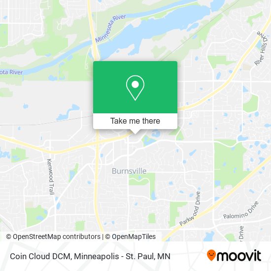 Mapa de Coin Cloud DCM