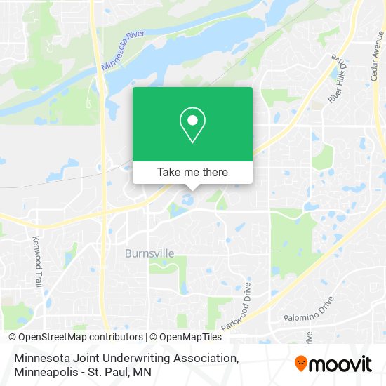 Minnesota Joint Underwriting Association map