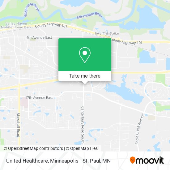 Mapa de United Healthcare