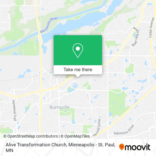 Alive Transformation Church map