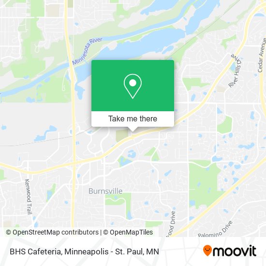 BHS Cafeteria map
