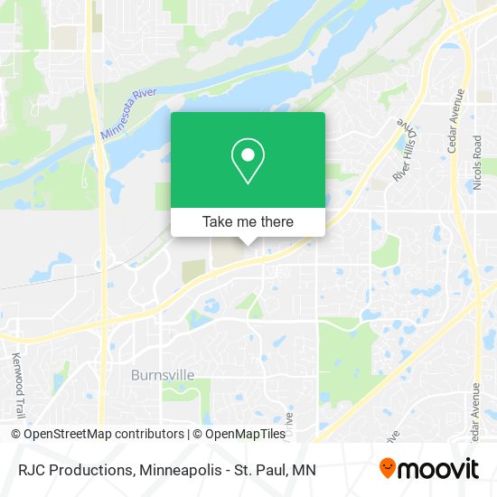 RJC Productions map